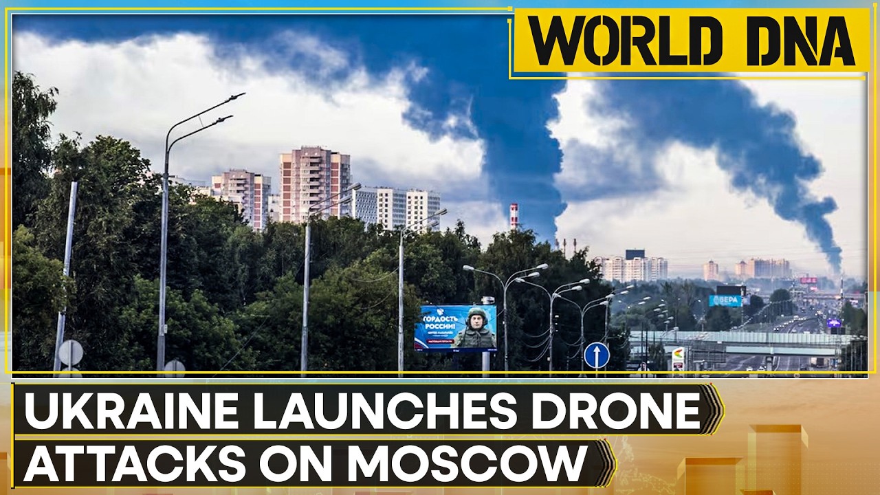 Russia-Ukraine War: Ukrainian Drone Attack Damages Homes & Infrastructure Near Moscow | World DNA