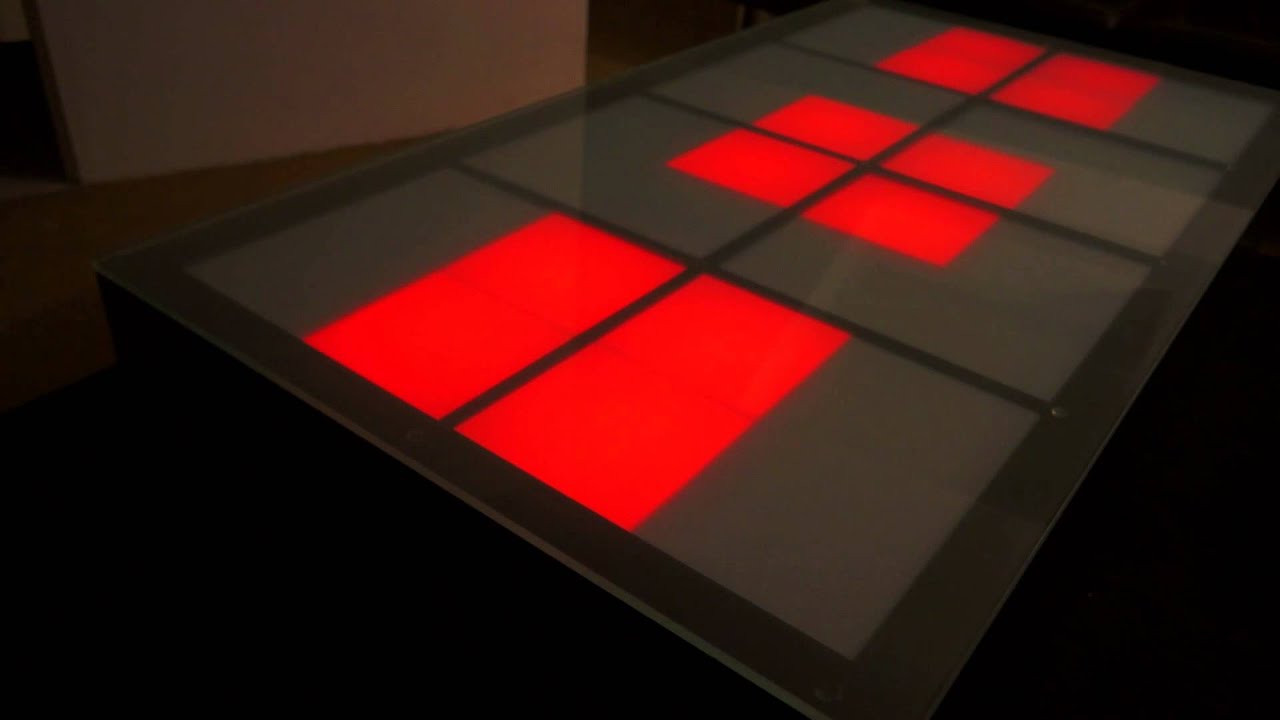LightTable - LED Coffee Table + iOS App