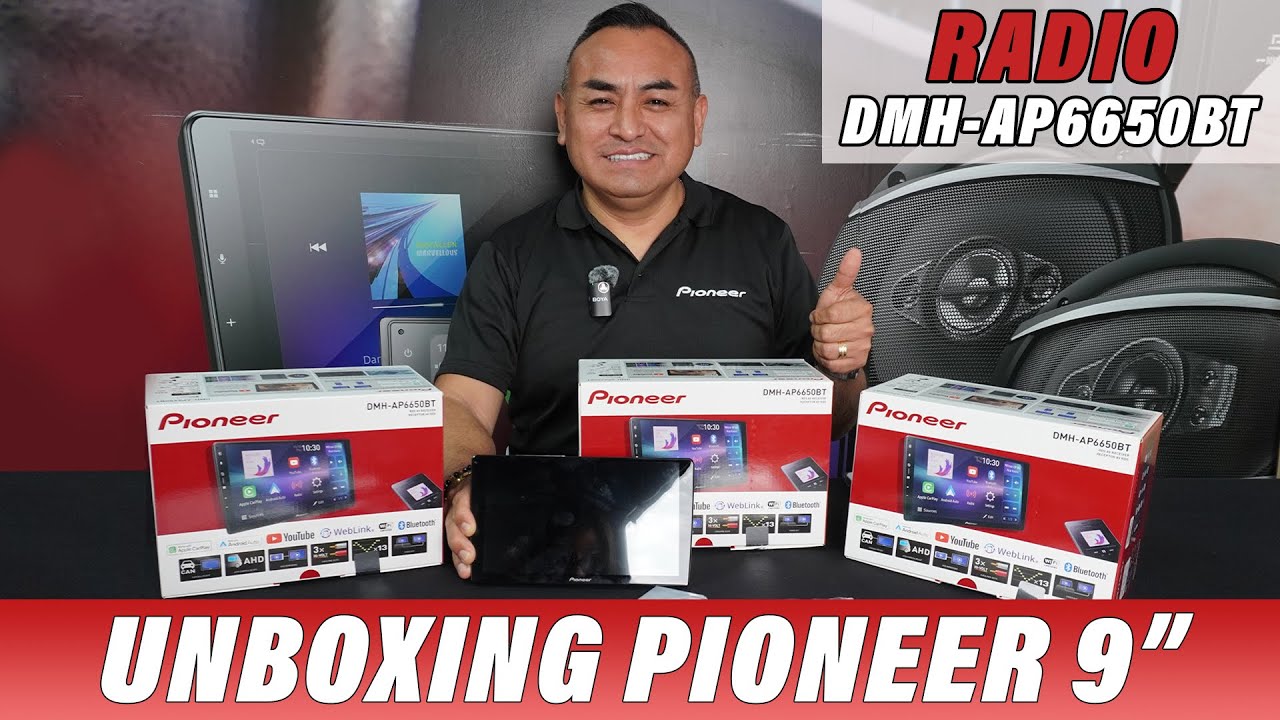 UNBOXING NUEVO RADIO PIONEER 9