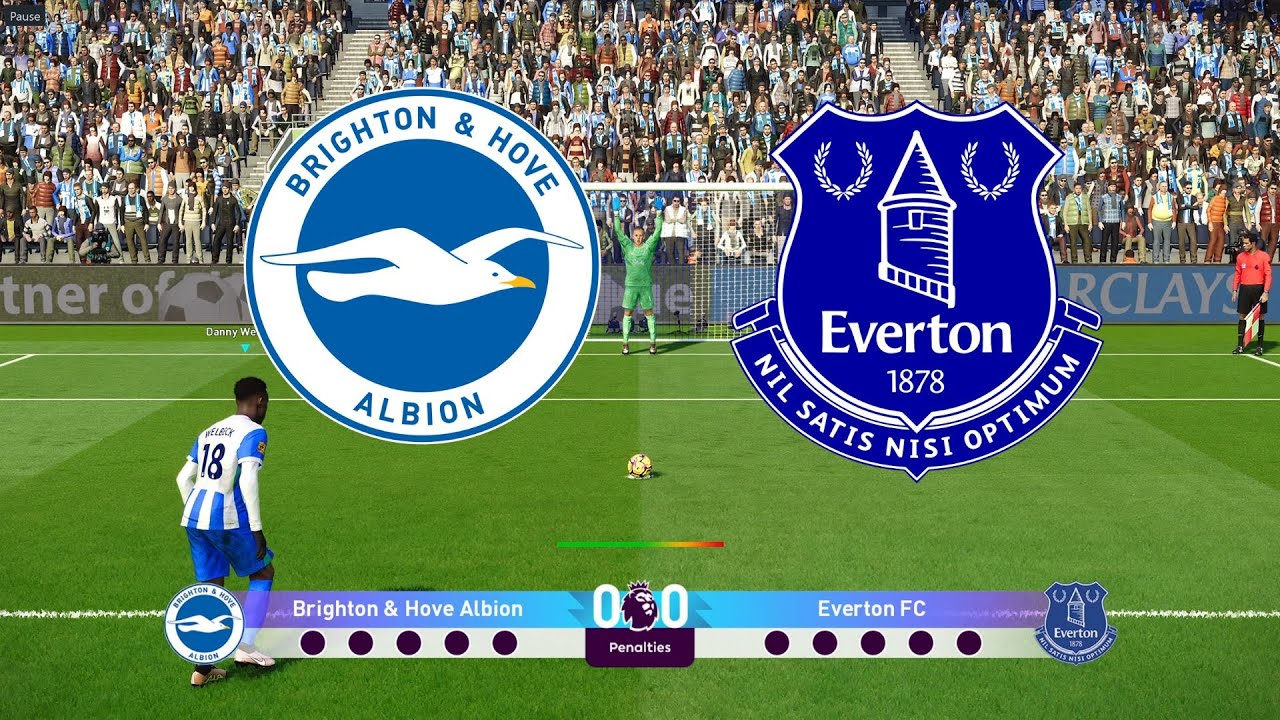 Brighton vs Everton : Penalties