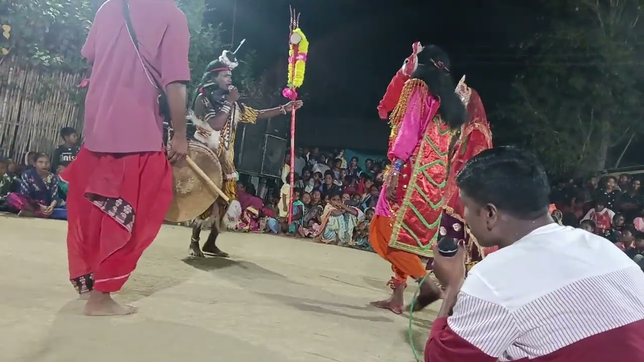 Nagaon assam danda nacha shiv/parvati nacha at Amlokhi t.e Tilok nayak