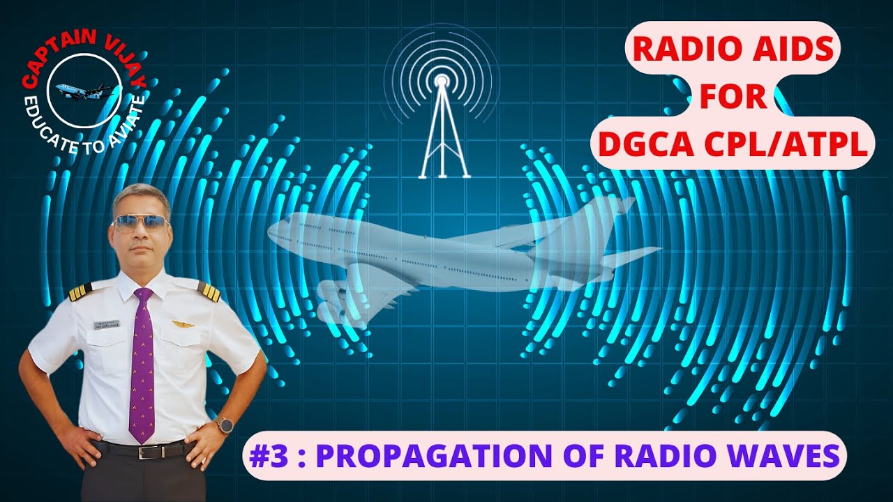 PROPAGATION OF RADIO WAVES #RADIO AIDS FOR DGCA CPL ATPL #GROUND STUDIES FOR PILOTS