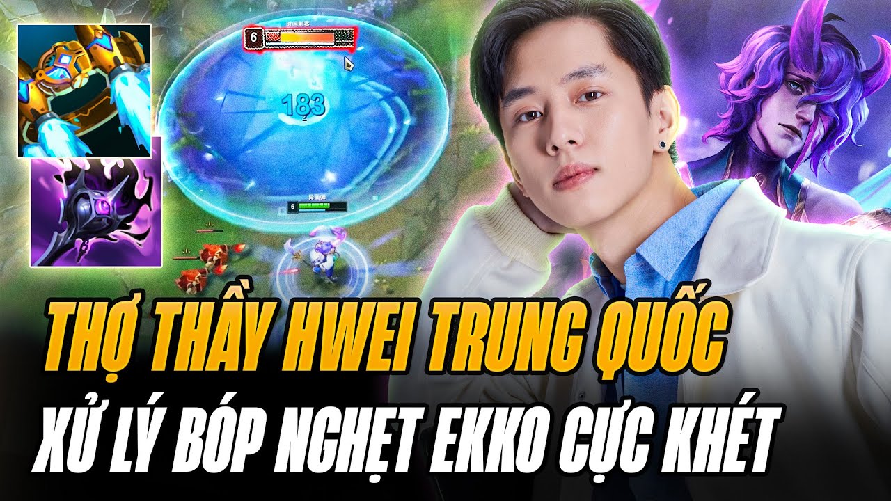 Thợ Hwei TQ Xử Lý Chất Tướng Mãn Nhãn Cùng Lối Build Đai Tên Lửa Liên Tục Outplay Đối Thủ Cực Hay