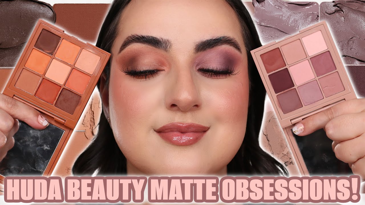 Палетки теней Huda Beauty Matte Obsessions! Лучшие из лучших?