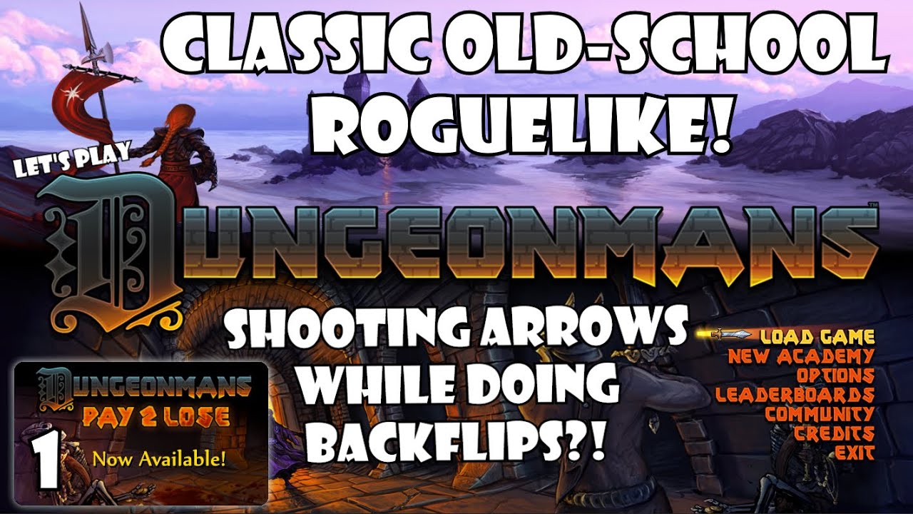 Destroying everything in this satirical old-school Roguelike | Dungeonmans | 1