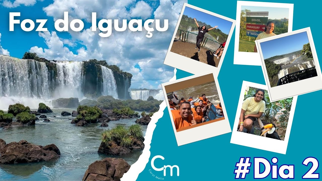 VIVEMOS UM DIA INESQUECÍVEL em FOZ DO IGUAÇU 🇧🇷 | Cataratas, Macuco Safari e mais | #Dia2