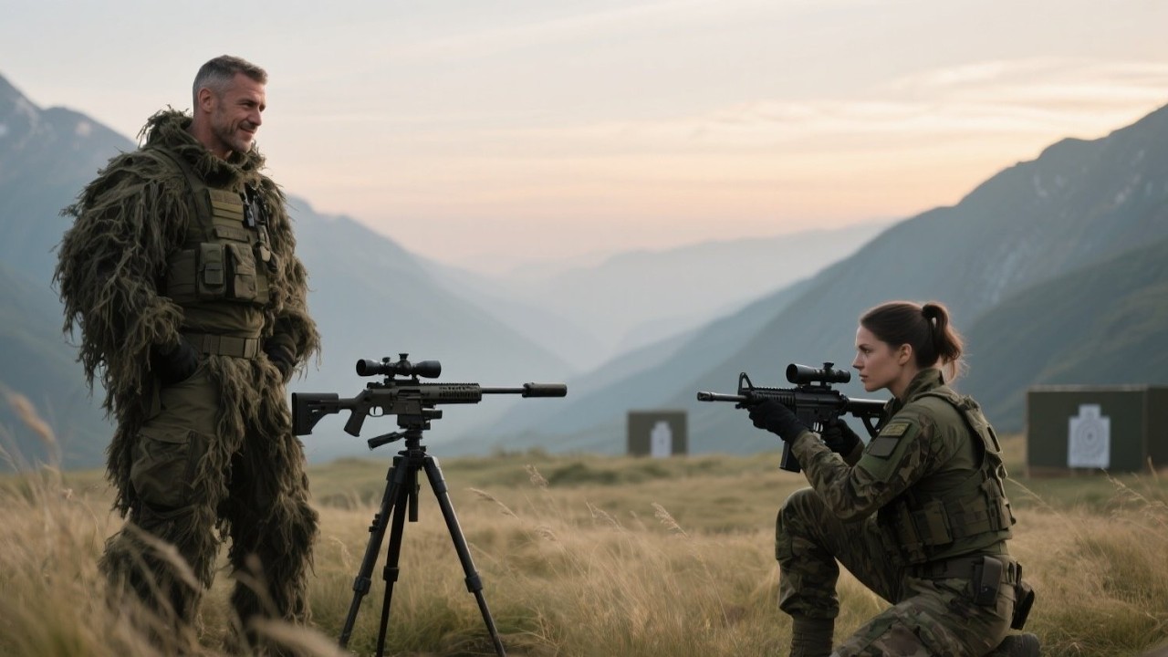 4,735 Meters?” the Special Forces Sniper Smirked — She Simply Chambered a Round