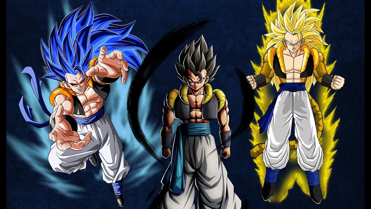 Dragonball AF - Gogeta's transformations (ssj 1-10)