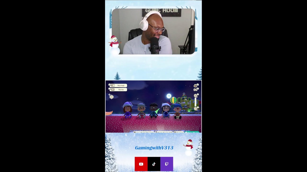 Animal Crossing NH 2/1/26 Live Stream (Portrait)