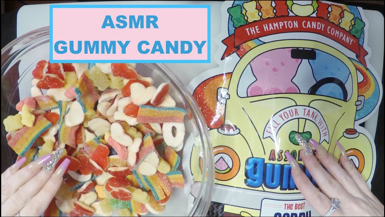 ASMR Gummy Candy Taste Test | Eat With Me | Whispered Review