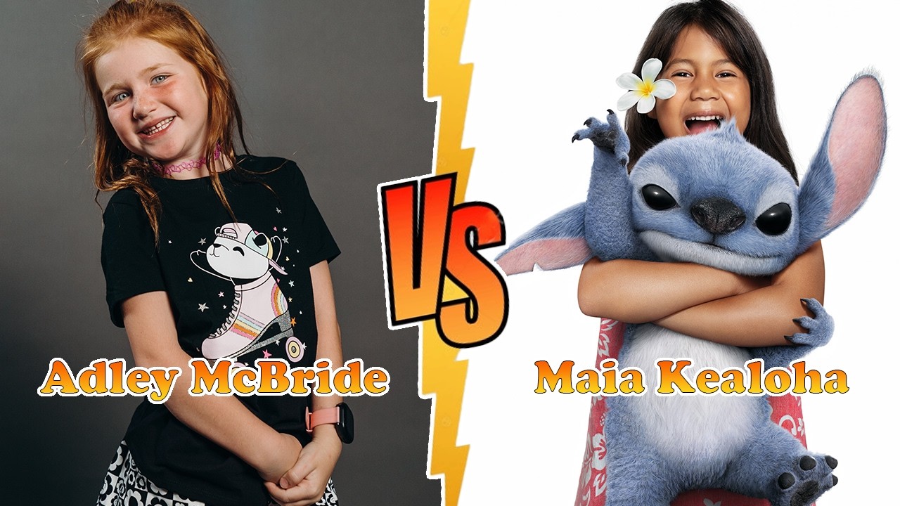 Adley McBride (A for Adley) VS Maia Kealoha (Lilo & Stitch) Transformation ★ From Baby To 2026