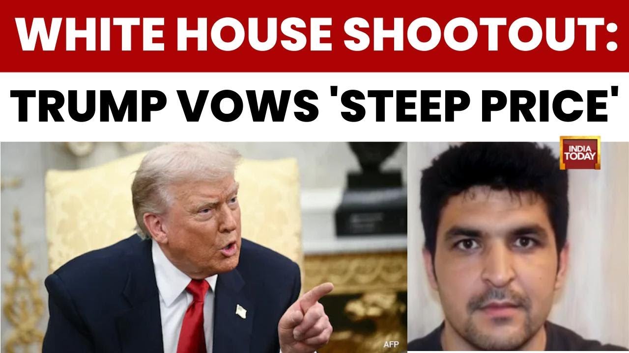 White House Shootout: President Trump Condemns 'Terror Attack' On National Guard | India Today News