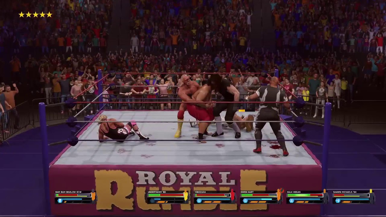 Wwe 2k25 wwf royal rumble 90s