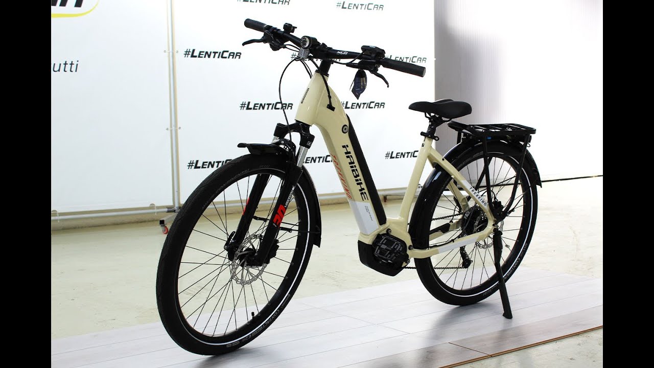 Haibike Trekking 4 500Wh! Una E-bike per dimenticare il traffico in citt&agrave;!