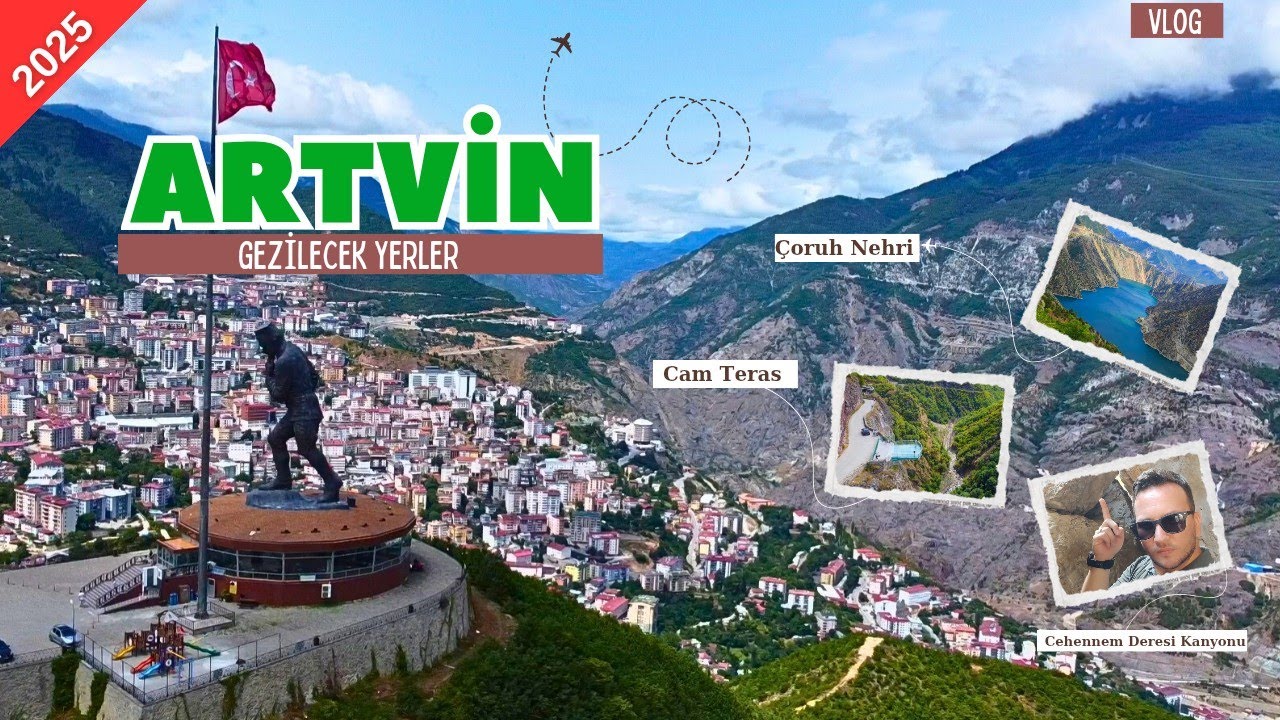 Artvin Vlog! Gezilecek Yerler | Artvin, Merkez #artvin #vlog 