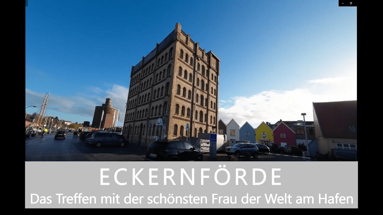 ECKERNFÖRDE Das Treffen mit der schönsten Frau der Welt am Hafen von Eckernförde