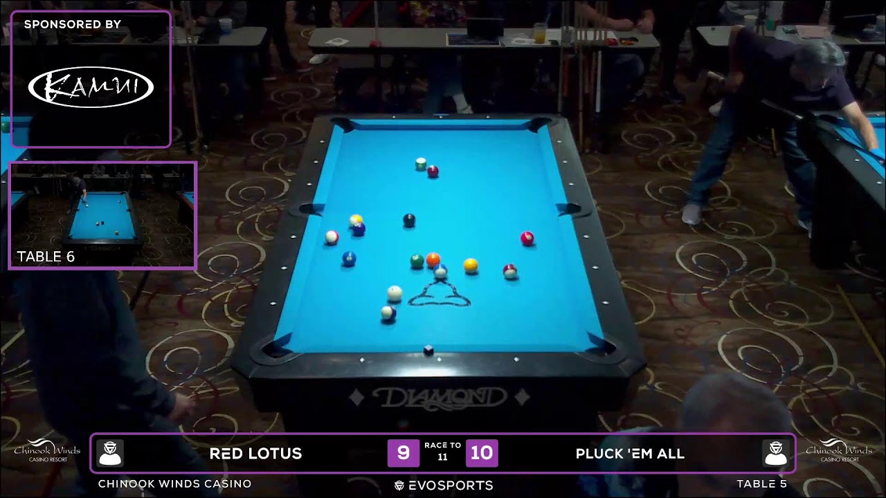 RED LOTUS vs PLUCK 'EM ALL - WBCA 8 BALL 2026 - TABLE 5 | EvoSports