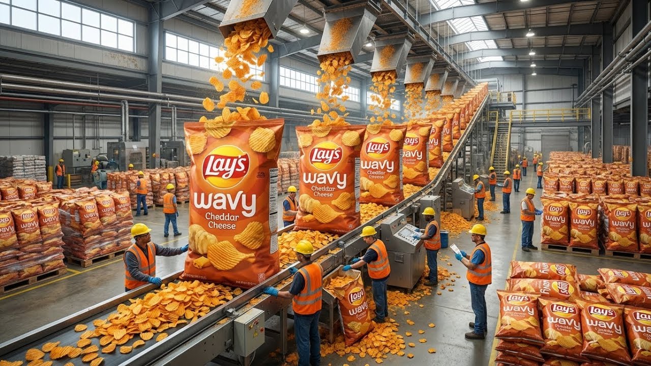 Inside a Modern Factory: You Won’t Believe How Potato Chips Are Made
