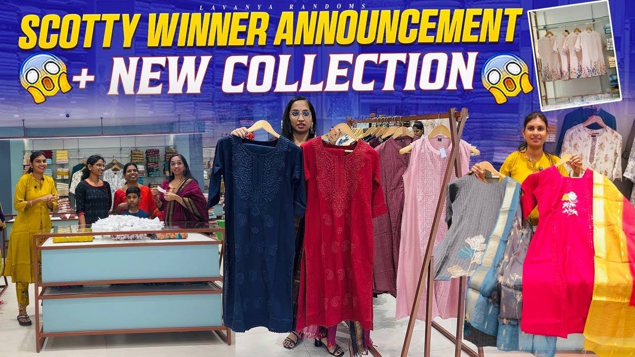 Lucky Draw Winner ANNOUNCEMENT 📣 + New collections 