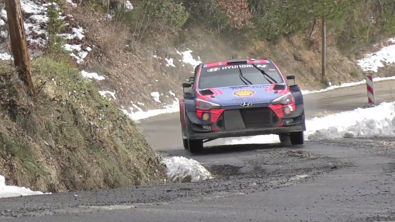 - TEST DANI SORDO- RALLYE MONTE CARLO 2021 - HYUNDAI I20 WRC ( FLATOUT) Day2