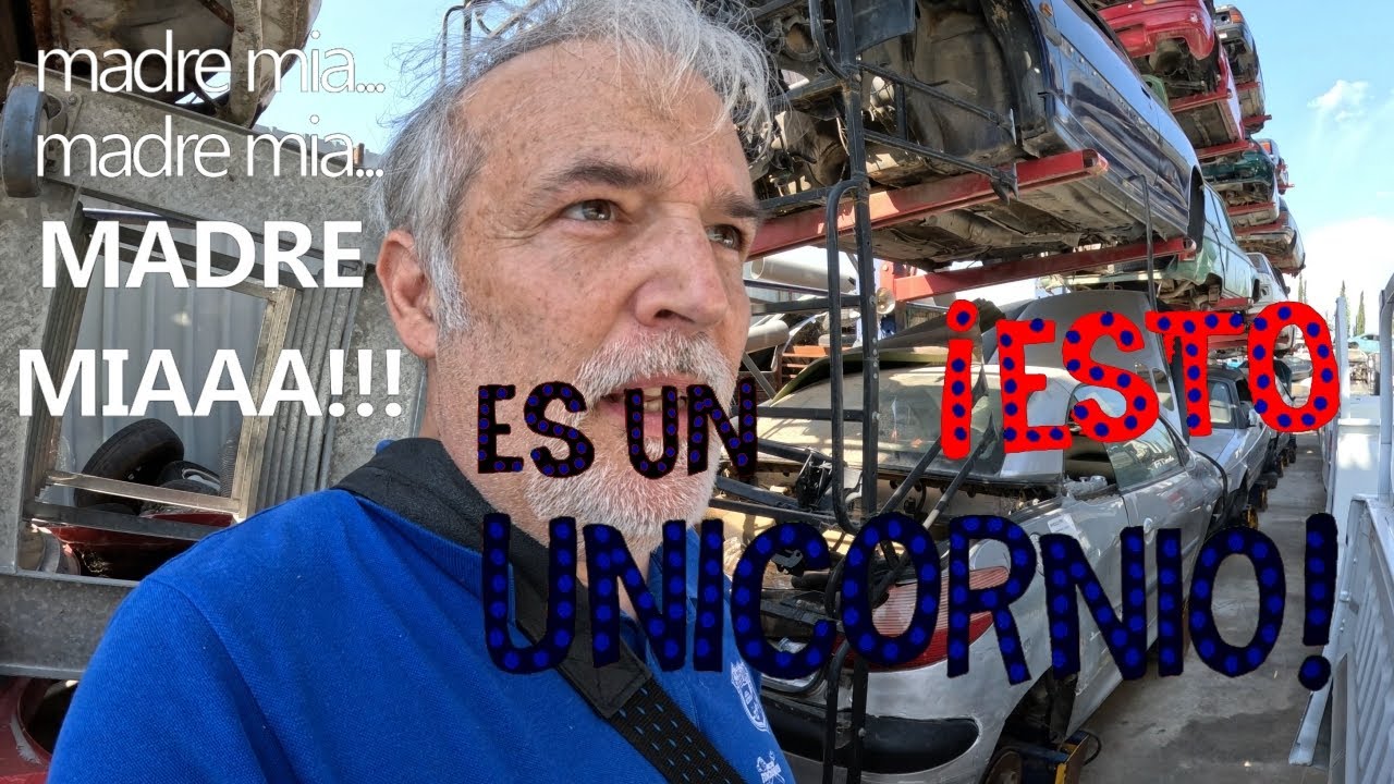 Encuentro un unicornio de los años 80 en este desguace de la garriga | Desguaces Tamayo #desguace