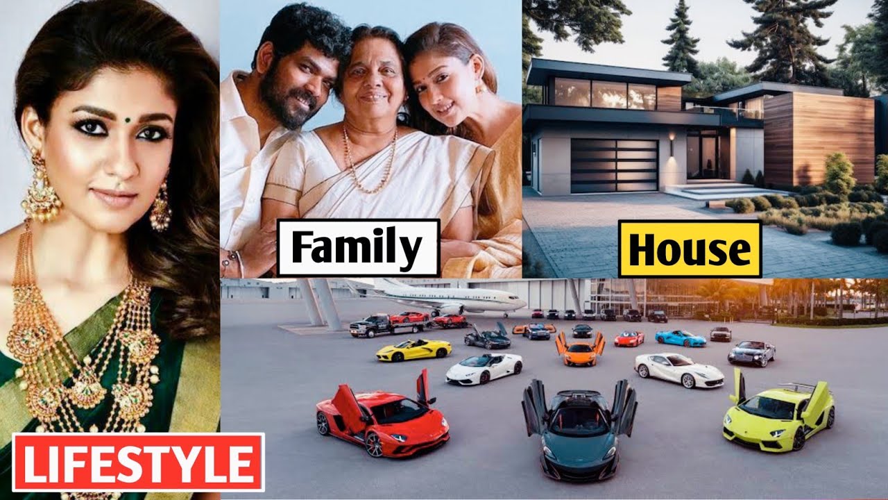 Nayanthara Lifestyle 2023, Age, Income, Jawan movie Actress, Biography, Family