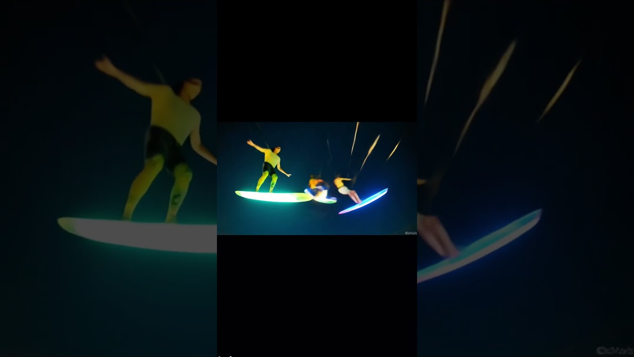 Neon Surfing
