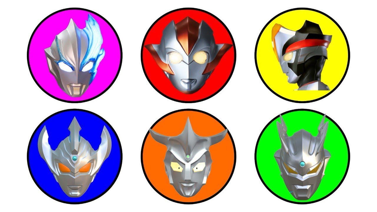Ultraman Toys: Ultraman Zero, Ultraman Taiga, Ultraman Blazar, Ultraman Victory, Ultraman Leo