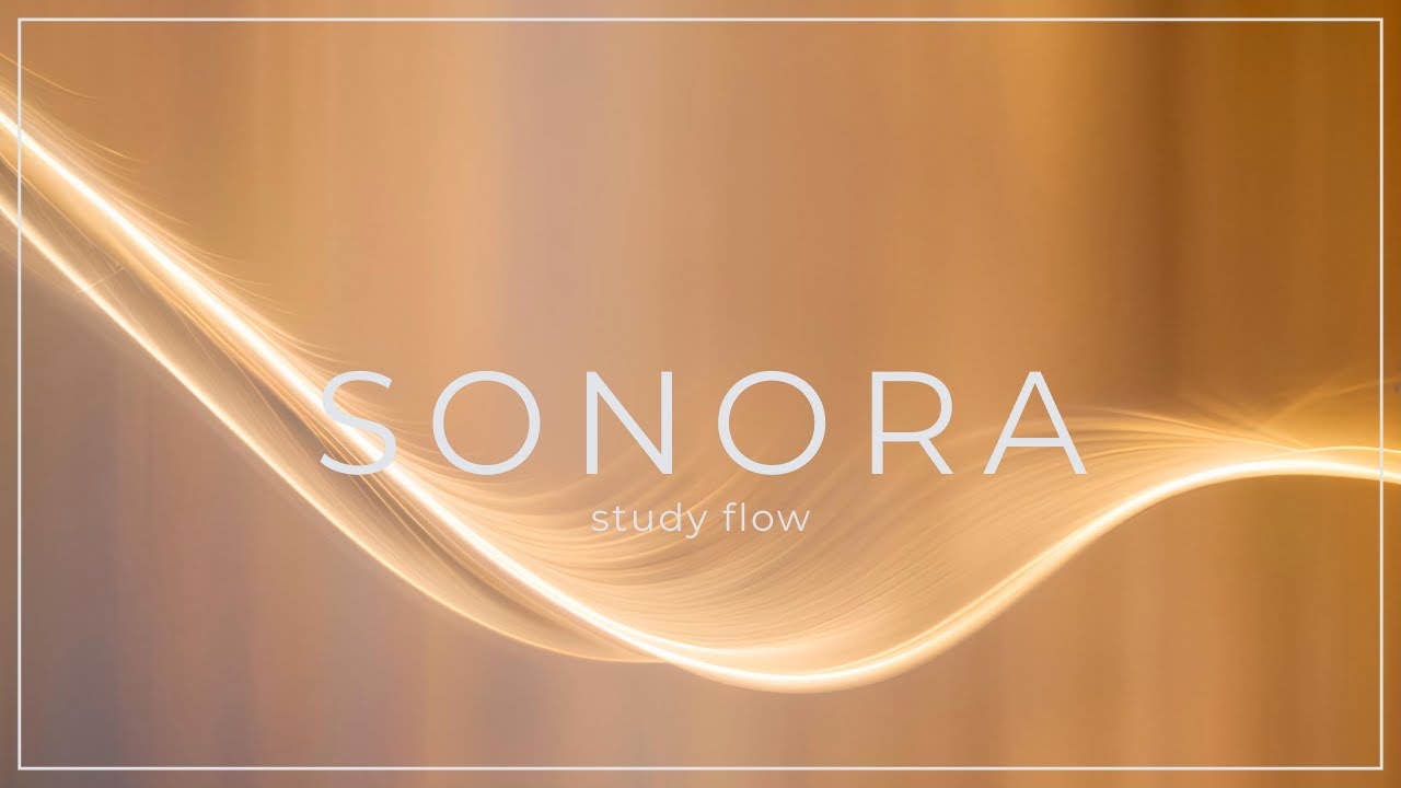 study focus – calm electronic music for work & concentration | SONORA