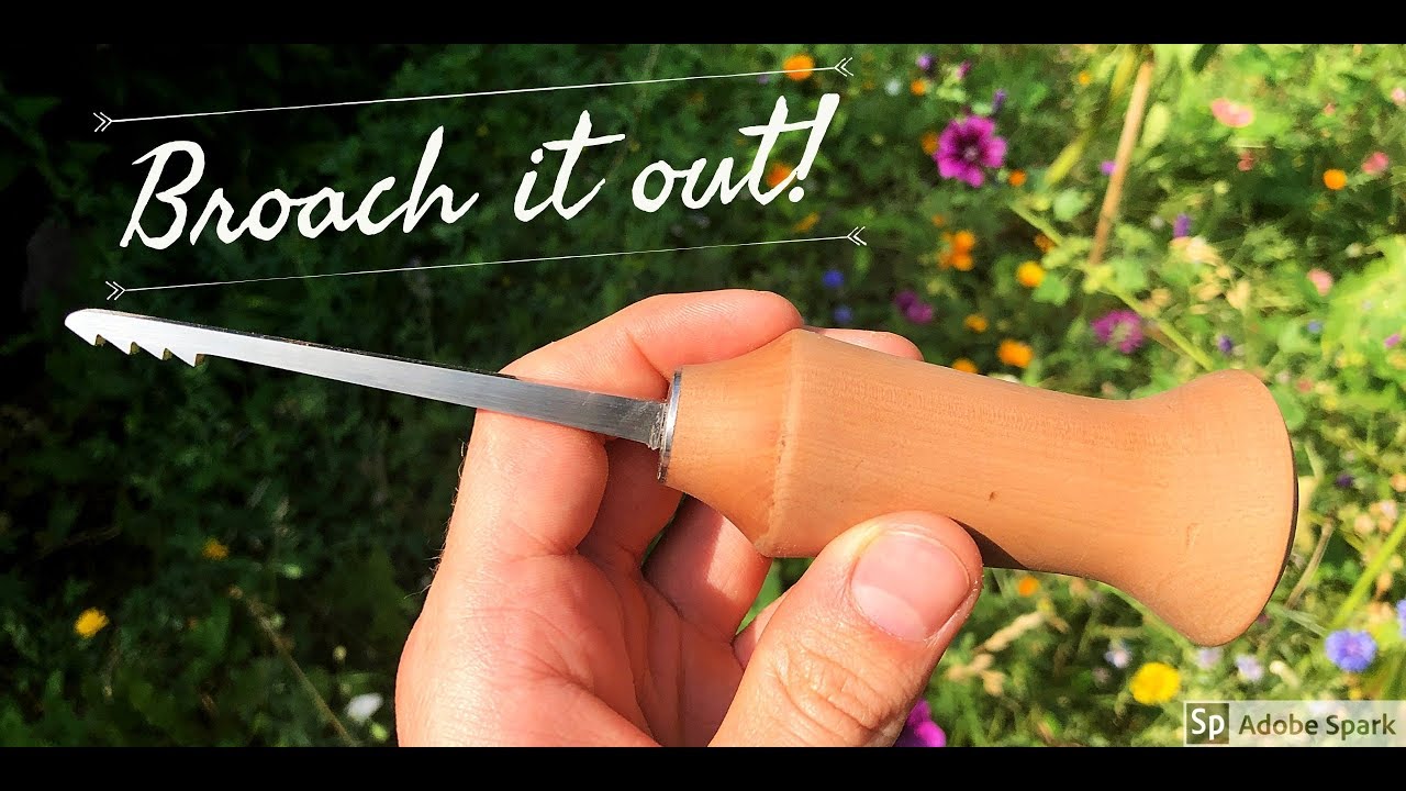 How to make a Knifemaking Broach