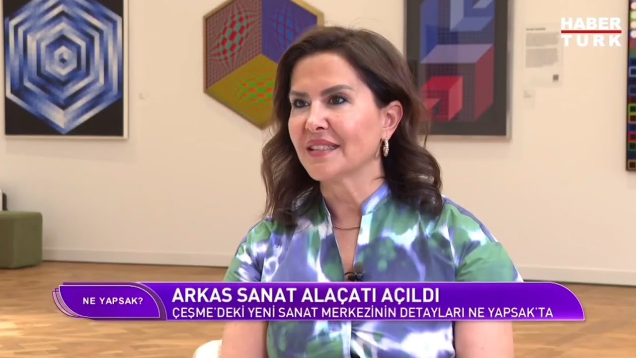 Arkas Sanat Alaçatı - Haber Türk Aysun Öz'ün Konuğu Müjde Unustası