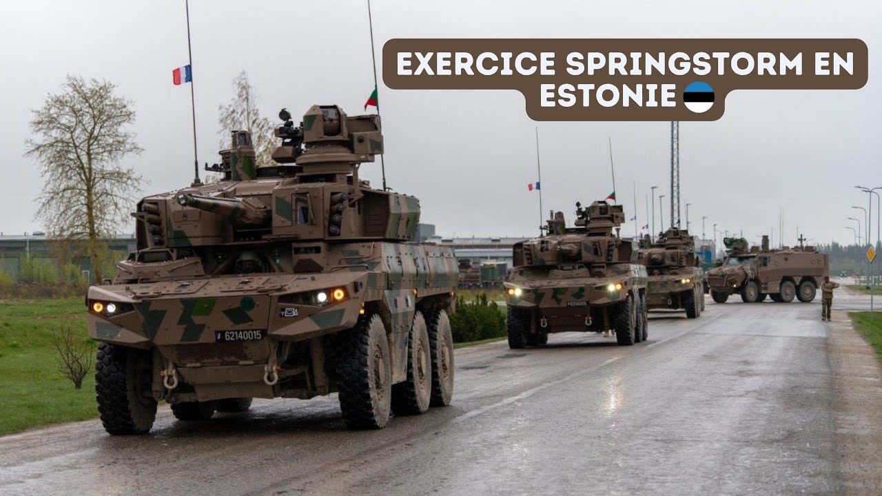 Exercice SPRINGSTORM en Estonie