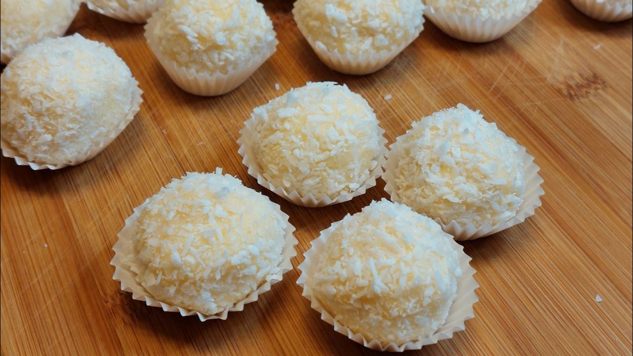 Kokos Schneebälle / Coconut Snowballs