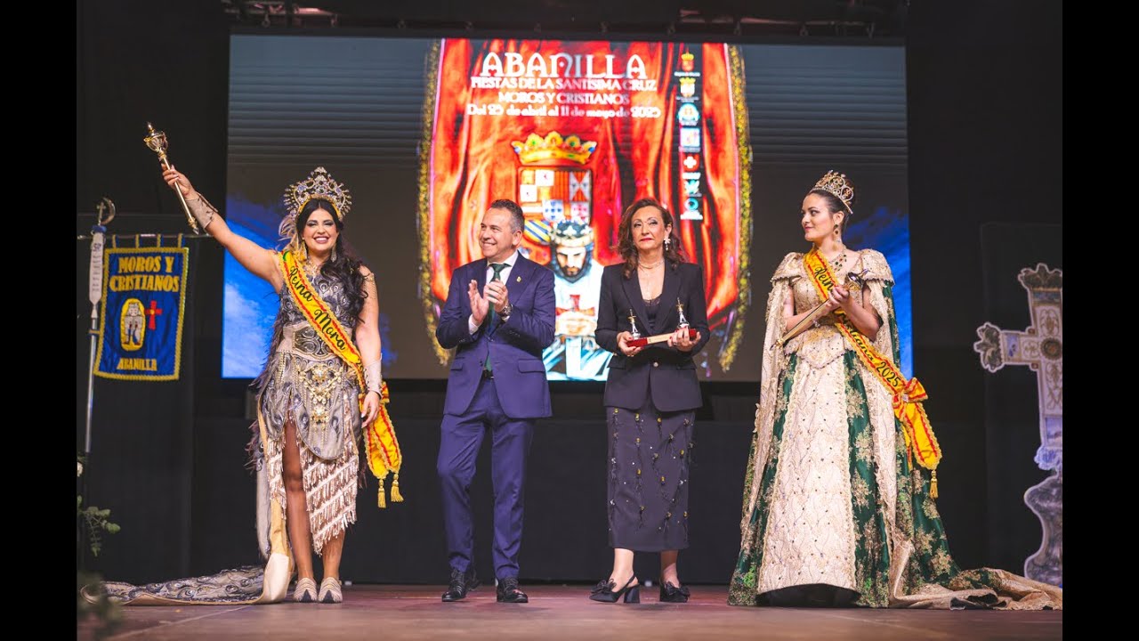 XLI Pregón de Fiestas y Coronación de Reinas de Abanilla 2025 (25/04/2025)