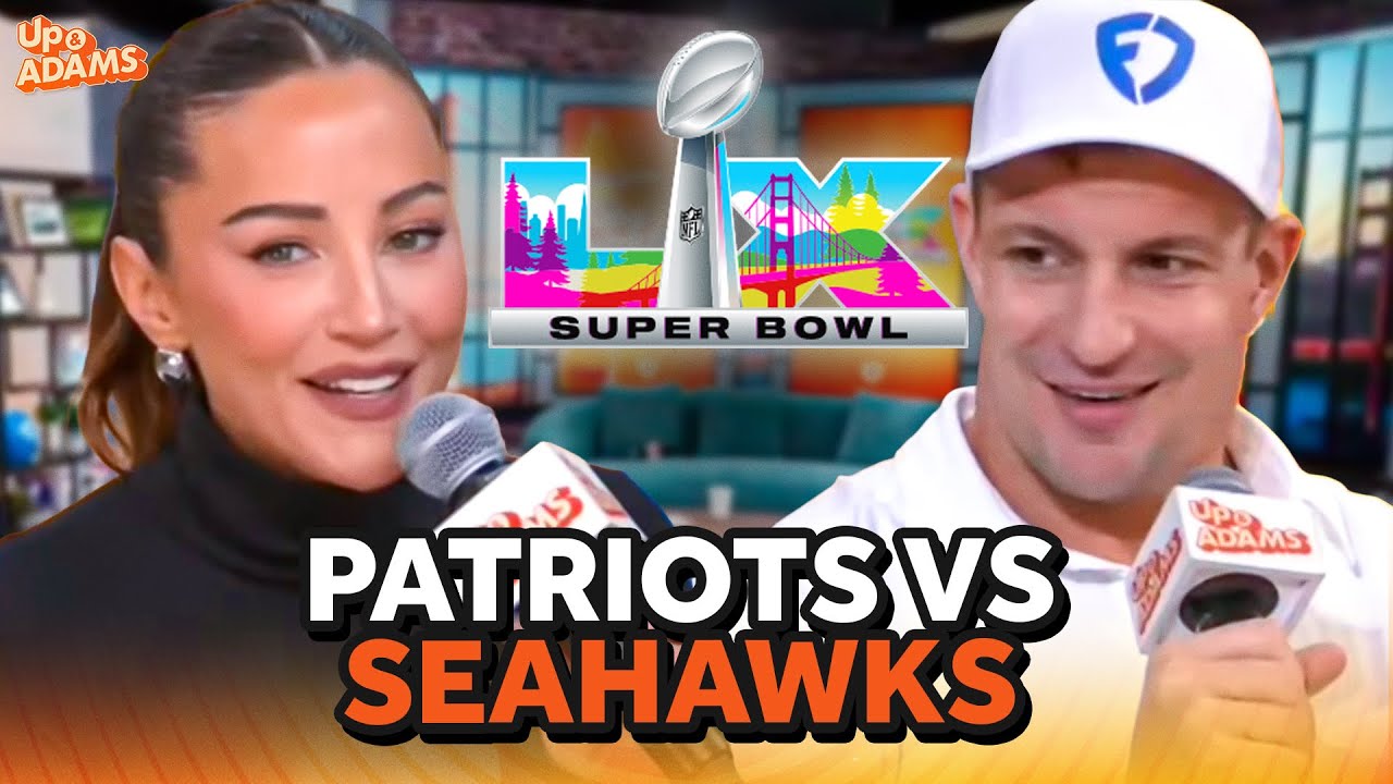 Patriots-Seahawks Super Bowl LX PROP-A-SHOT with Gronk!!