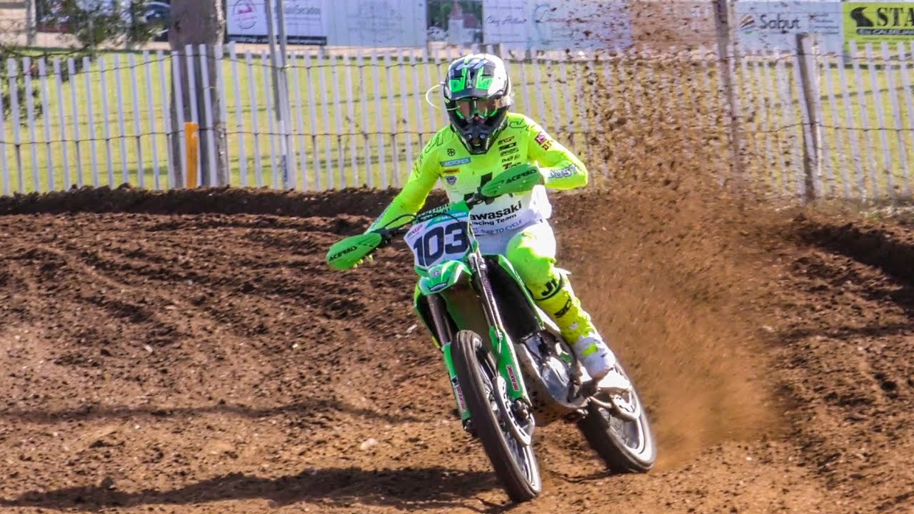 Romain FEBVRE  #103 -  Hard training for MXGP at Lacapelle 2025