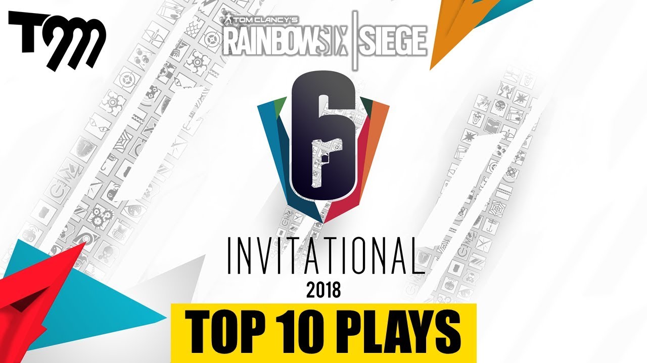 TOP 10 PLAYS - Rainbow Six Siege: Six Invitational 2018 (Best Epic Kills & Moments)