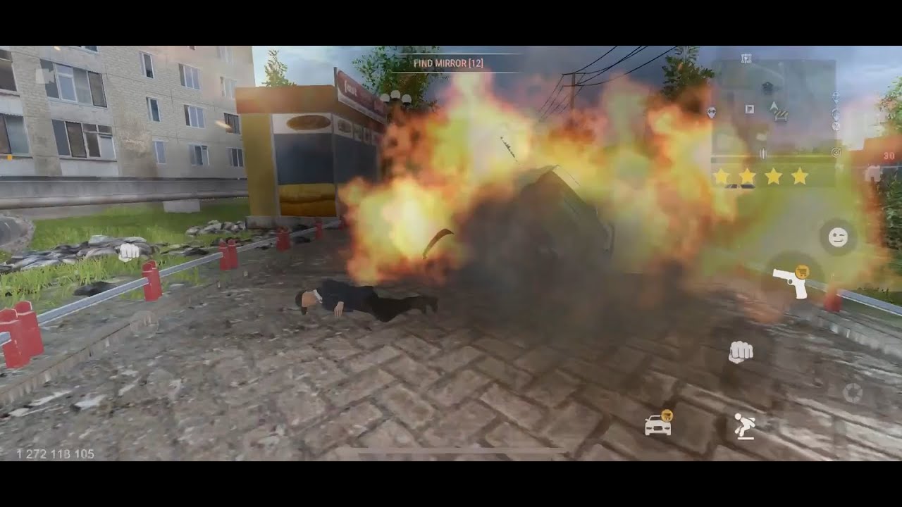 Just another fun police chase in Madout 2
