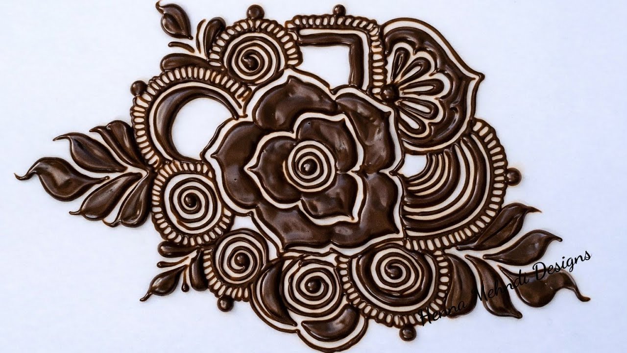 Mehandi ke bunch | Khafif design | Phoolon ke design | Bunch ke design | Mehndi designs|भरवा मेहंदी