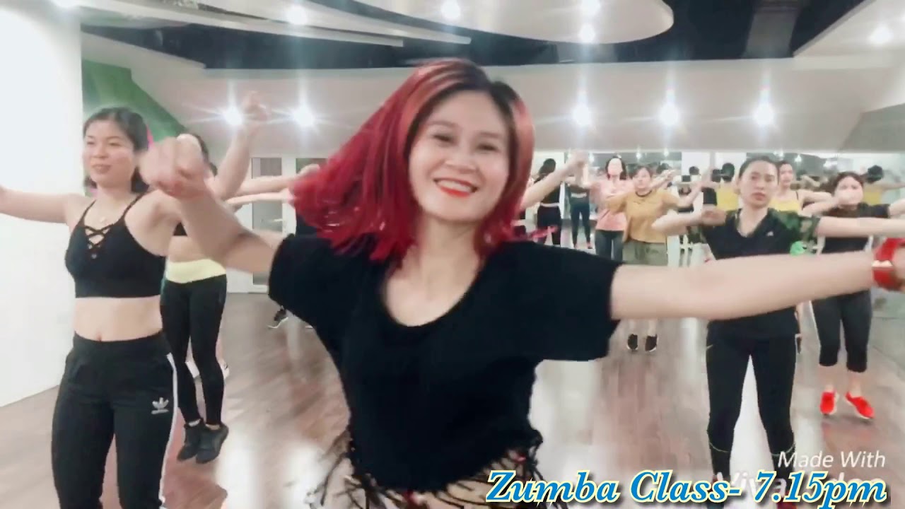 Zumba class- Cherry cherry lady Modern Talking
