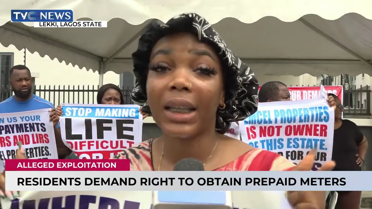 Alleged Exploitation: Residents, Homeowners Of Popular Lekki Estate Stage Protest