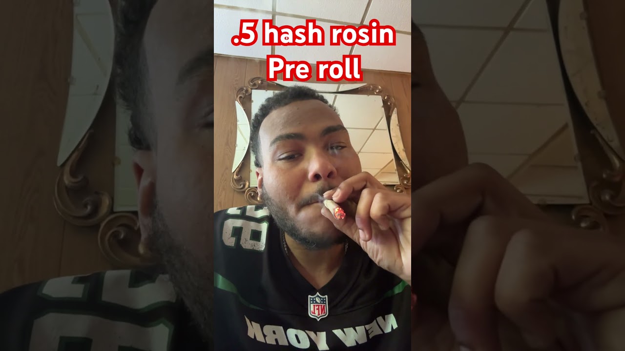 .5 hash rosin pre roll