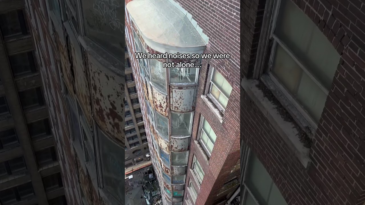 Abandoned skyscraper in St. Louis