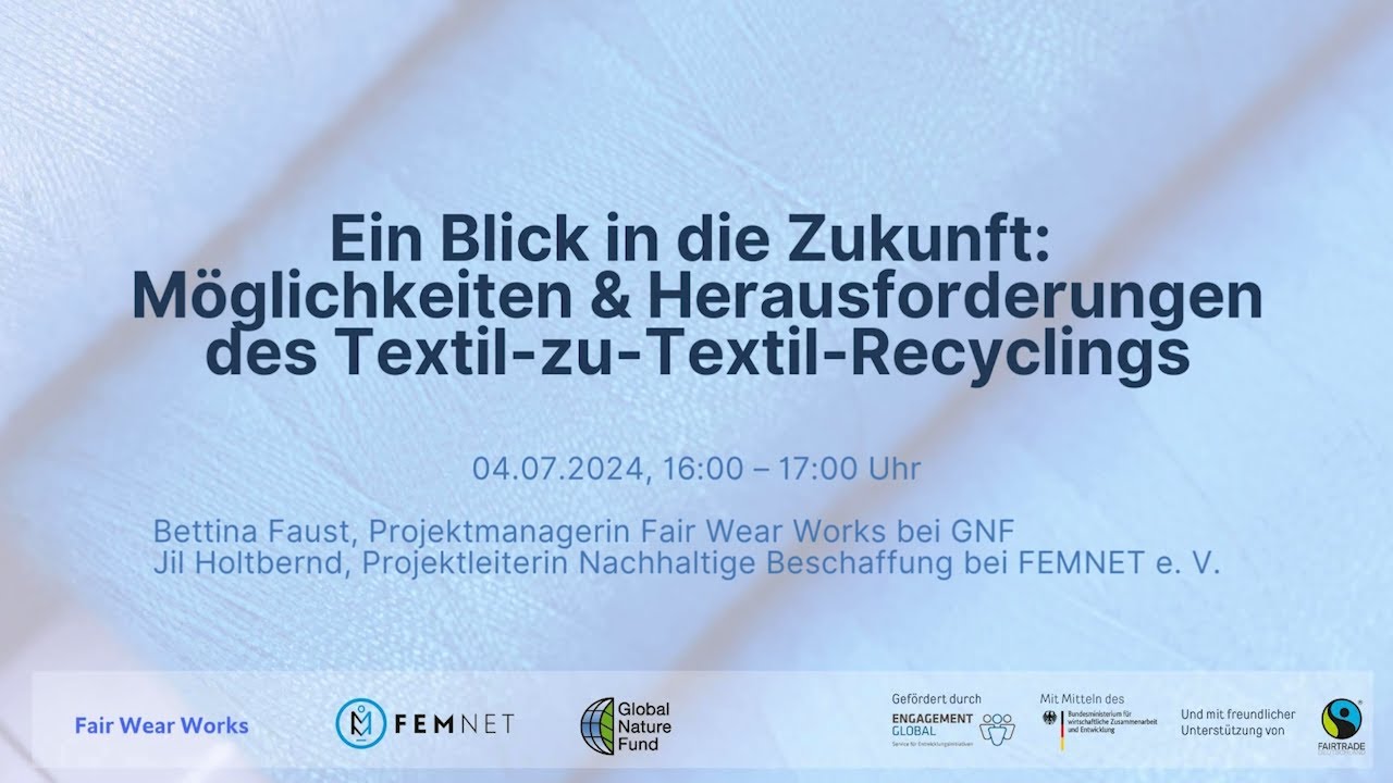 Ein Blick in die Zukunft: Möglichkeiten & Herausforderungen des Textil-zu-Textil-Recyclings
