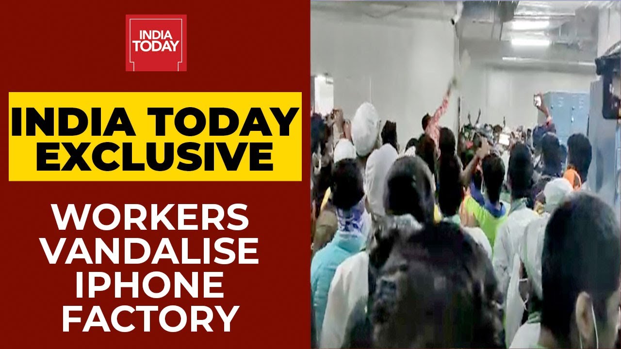 Angry Workers Vandalise iPhone Plant In Karnataka | India Today