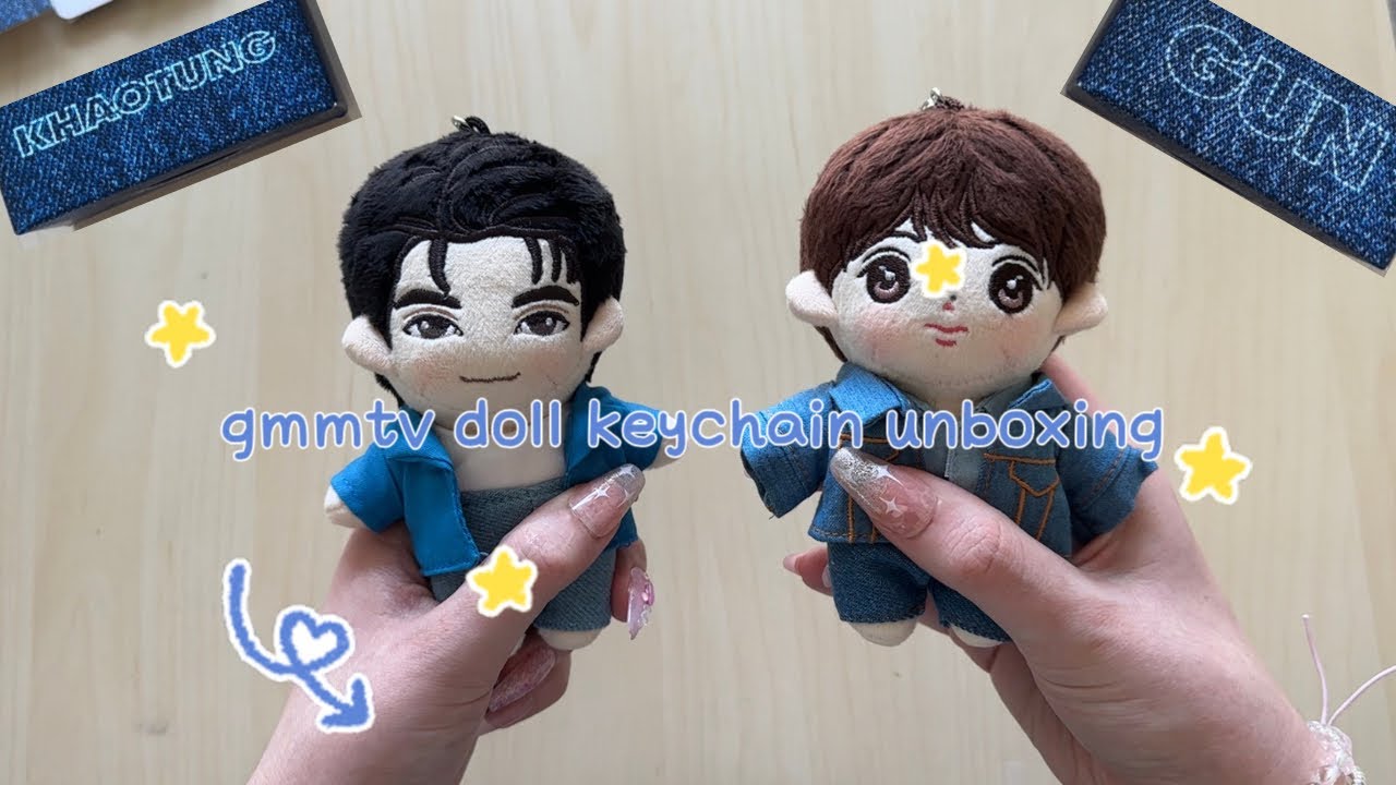 GMMTV Doll Keychains — Gun & Khaotung ^_^