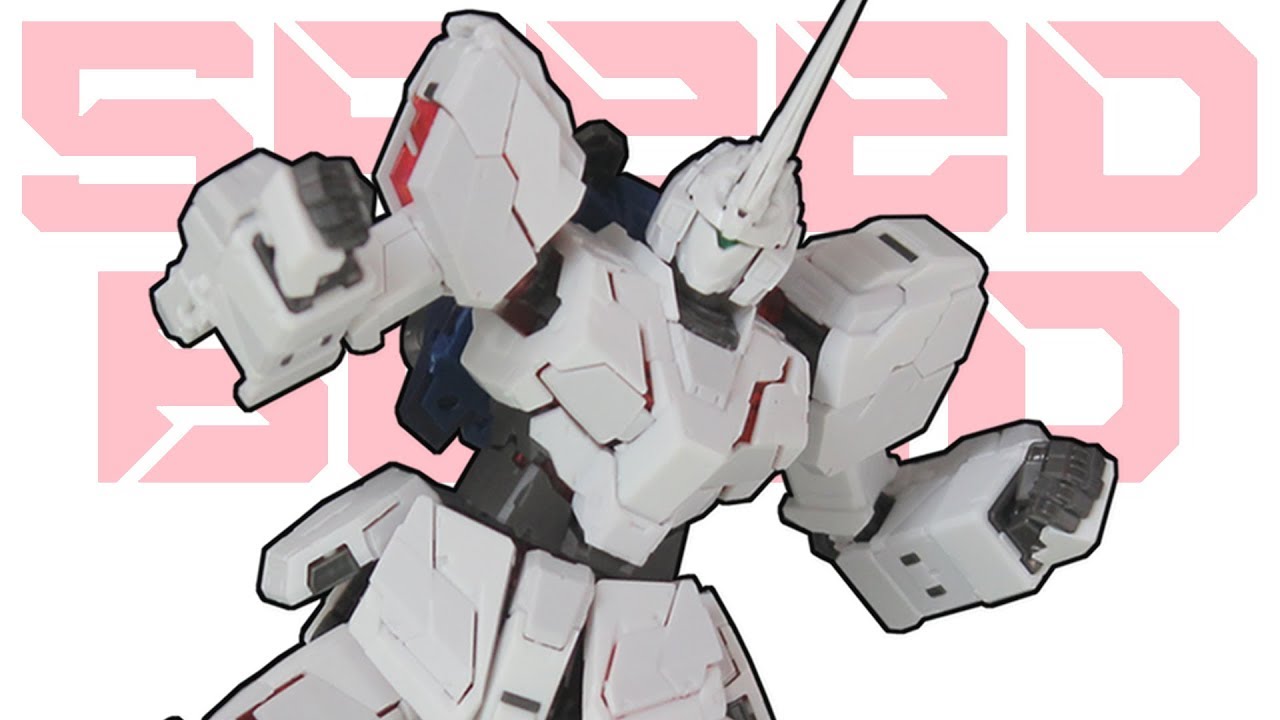 Real Grade RG Unicorn Gundam Speed Build