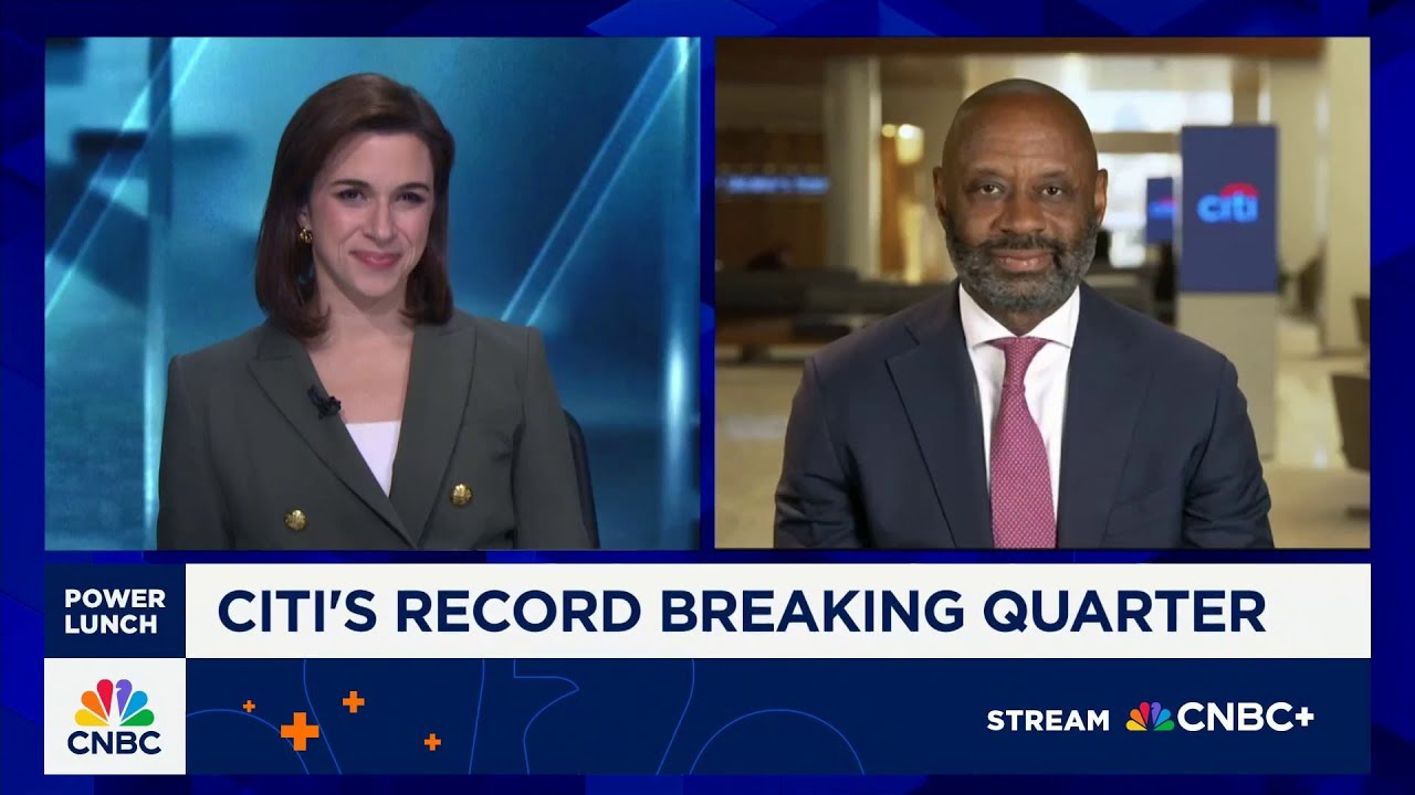 Citigroup CFO: Certain sector stocks have frothiness in them and likely to level off