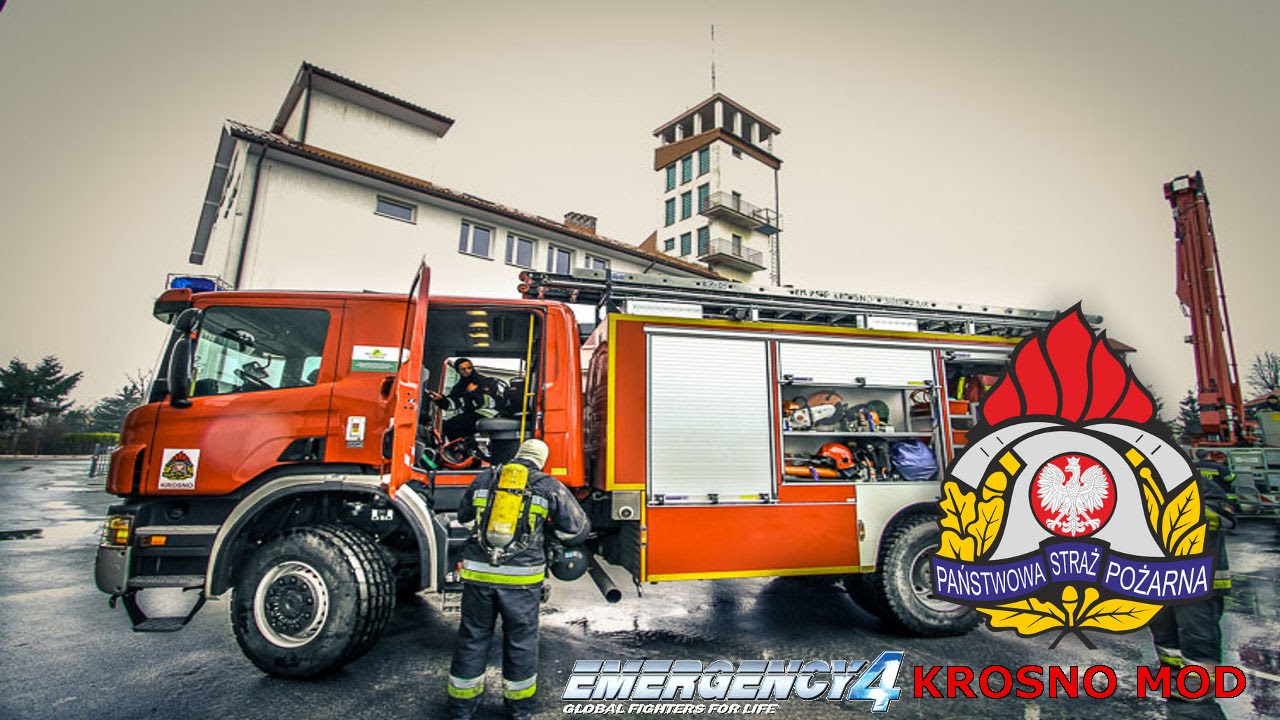 Emergency 4 Krosno mod #2 Uczymy się oznaczeń wozów !