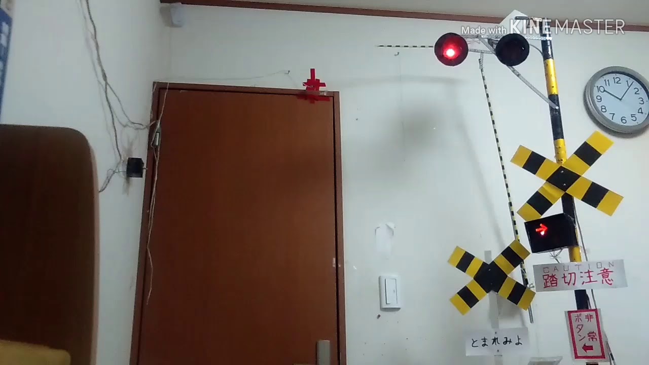 【自作踏切シリーズ】開かずの踏切で時々起こるあの現象を再現